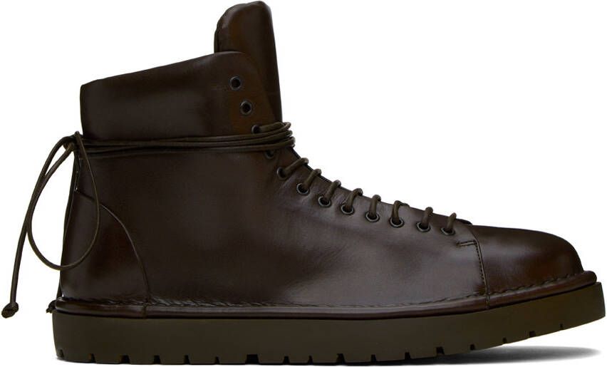 Marsèll Brown Gomme Pallottola Lace-Up Boots - Picture 3