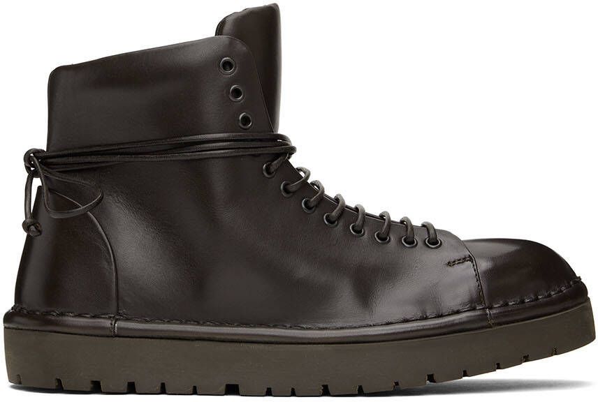 Marsèll Brown Pallottola Lace-Up Boots - Picture 5