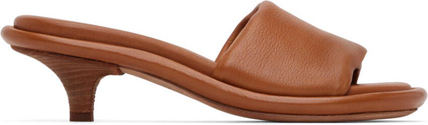 Marsèll Brown Spilla Heeled Sandals - Picture 5