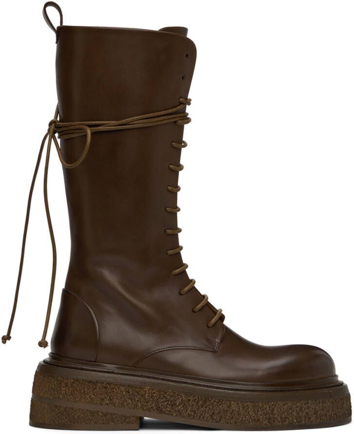 Marsèll Brown Zuccone Boots - Picture 3