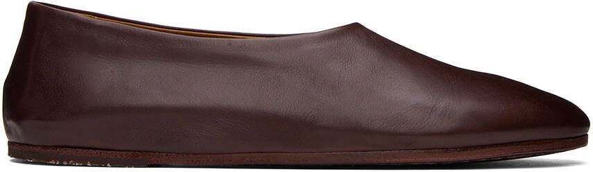 Marsèll Burgundy Zucca Zeppa Slippers - Picture 5