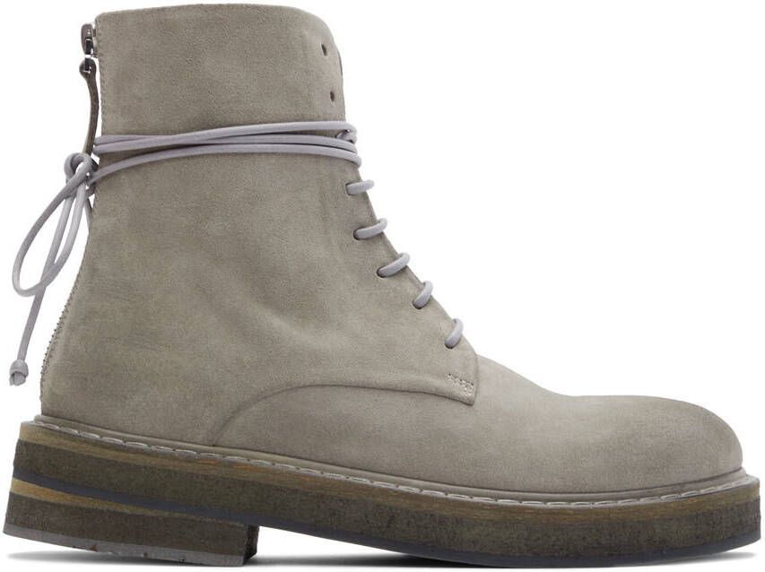 Marsèll Gray Suede Parrucca Boots - Picture 5