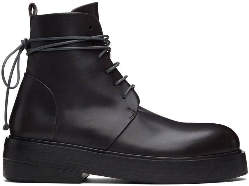 Marsèll Gray Zuccolona Lace-Up Boots - Picture 5