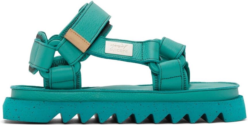 Marsèll Green Suicoke Edition DEPA MMSU01 Sandals - Picture 5