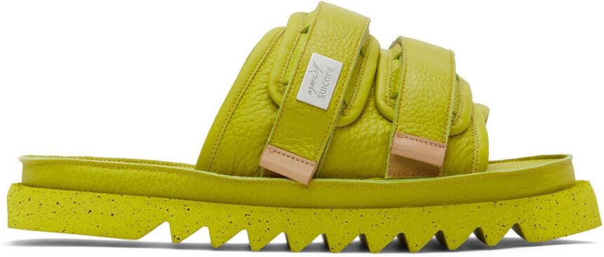Marsèll Green Suicoke Edition Moto Sandals - Picture 5