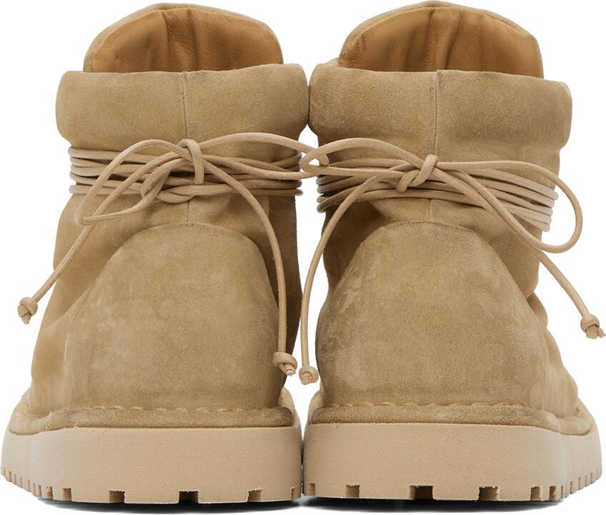 Marsèll Beige Gomme Pallottola Pomice Boots