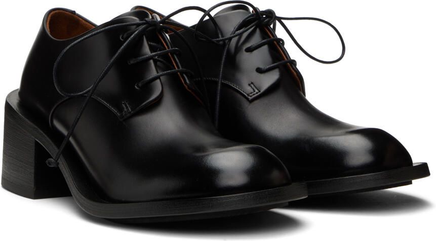 Marsèll Black Allucino Heeled Derbys