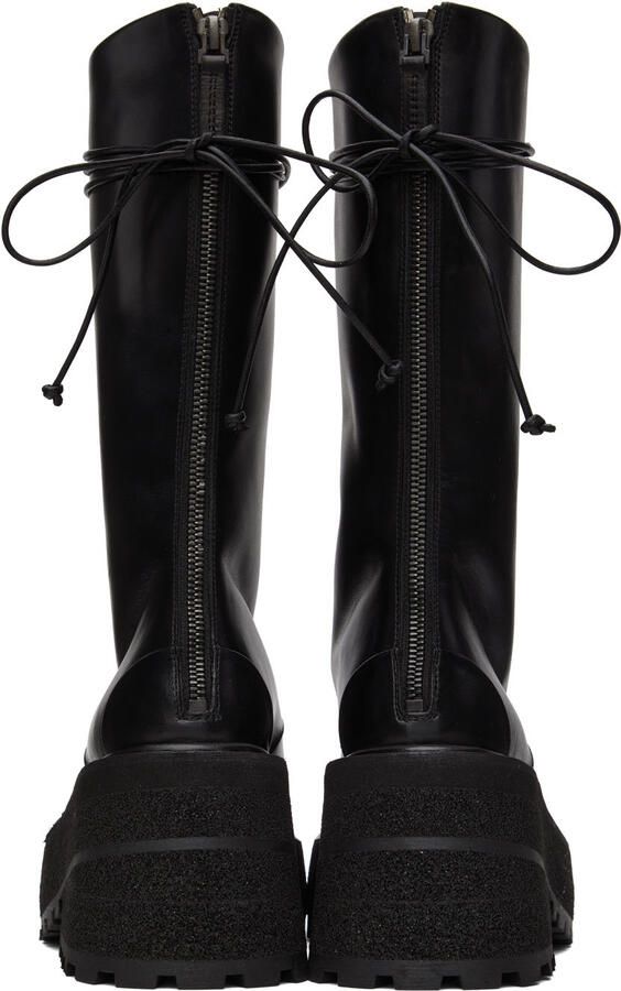 Marsèll Black Carretta Anfibio Boots - Picture 3