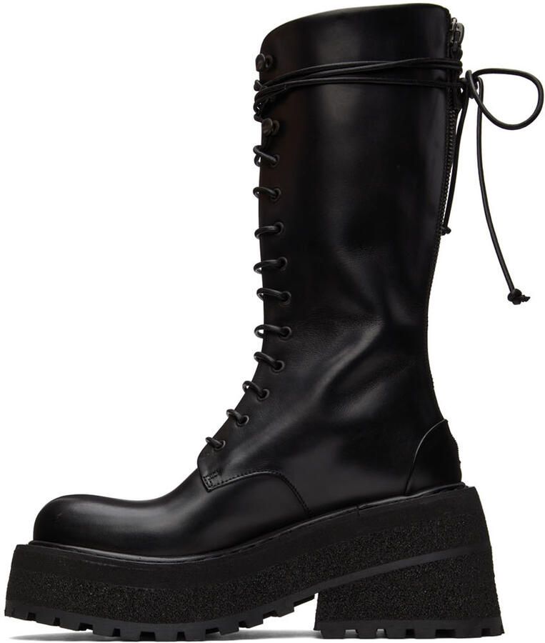 Marsèll Black Carretta Anfibio Boots