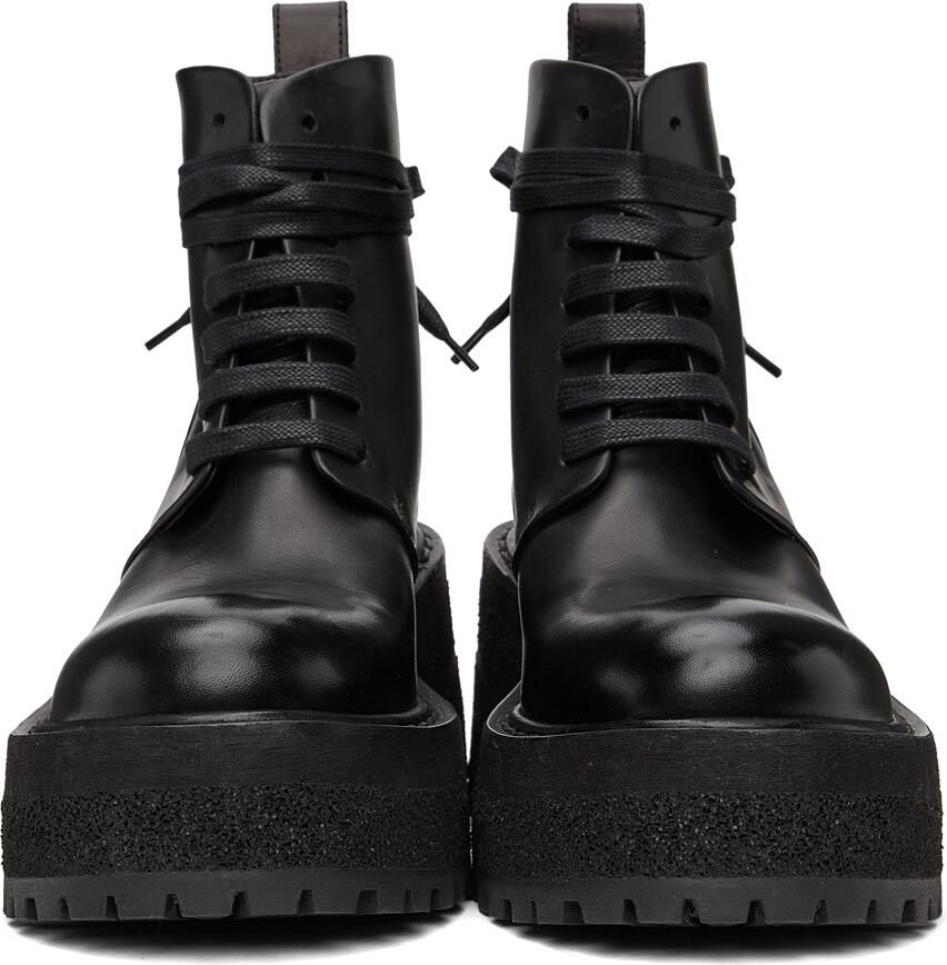 Marsèll Black Carretta Anfibio Boots