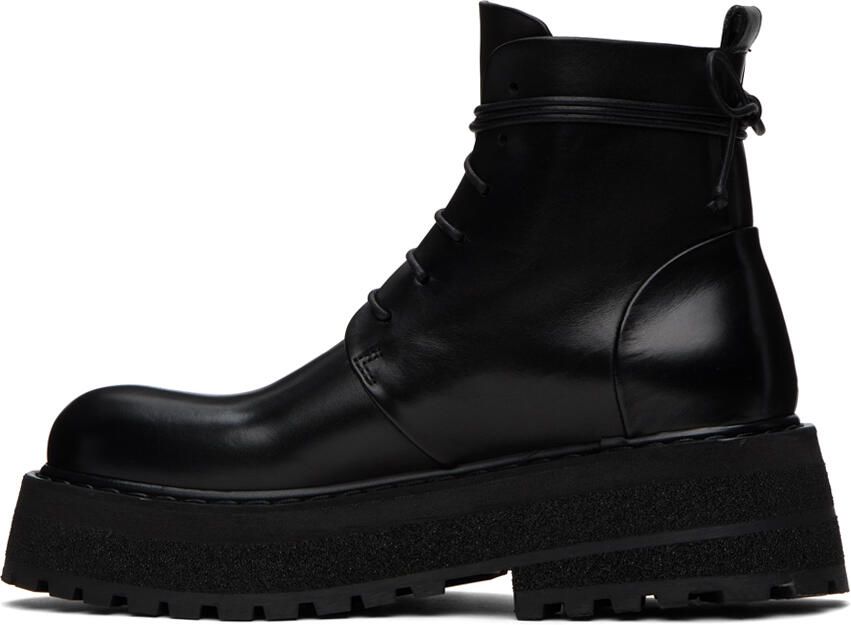 Marsèll Black Carretta Lace-Up Boots - Picture 4