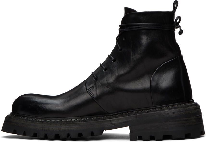 Marsèll Black Carrucola Lace-Up Boots - Picture 4
