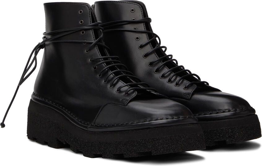 Marsèll Black Dentolone Boots - Picture 2