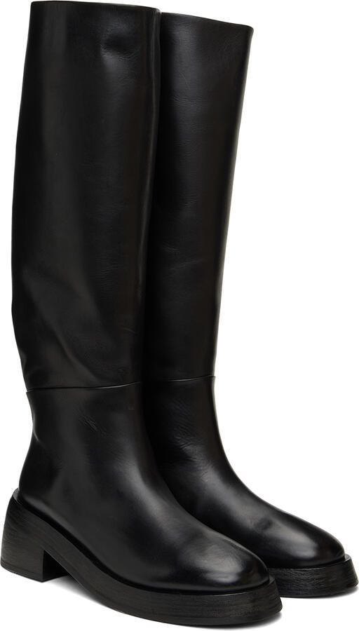 Marsèll Black Fondello Tall Boots