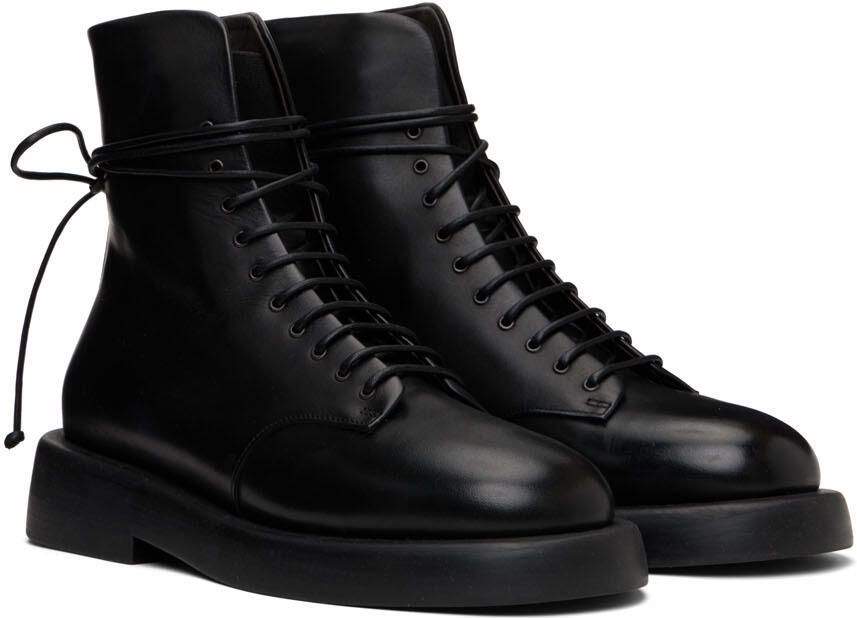 Marsèll Black Gomme Gommello Ankle Boots - Picture 3