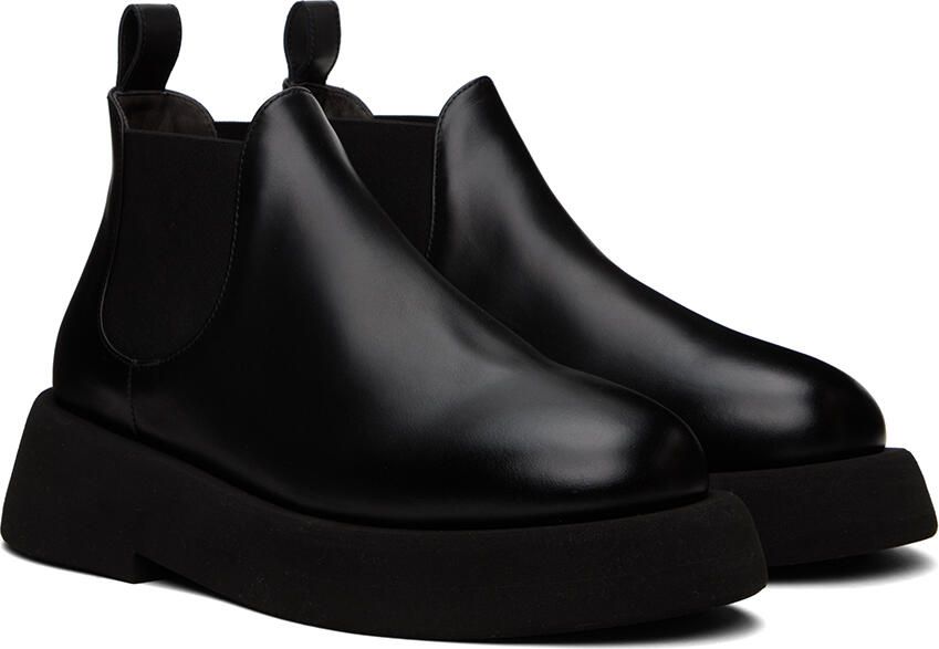 Marsèll Black Gomme Gommellone Chelsea Boots - Picture 3