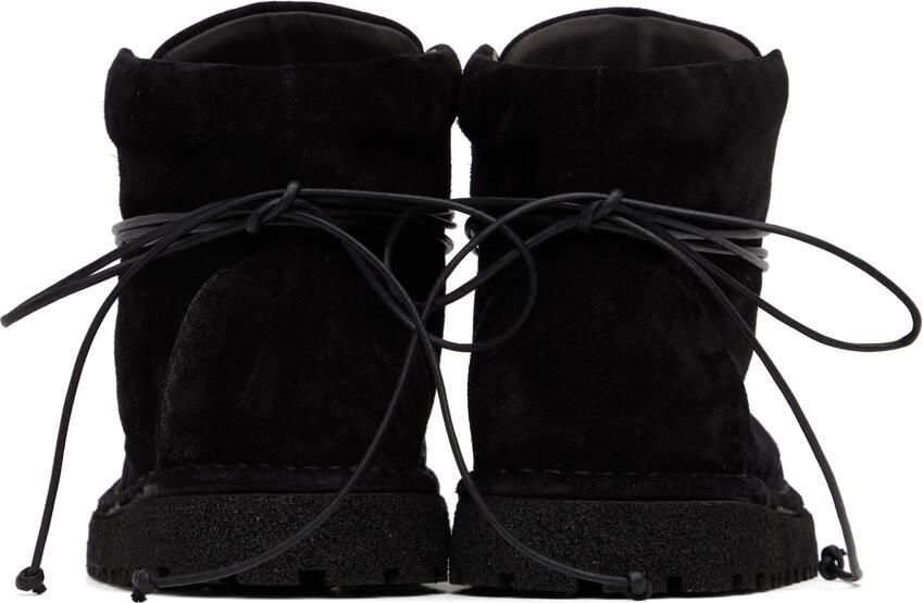 Marsèll Black Gomme Pallottola Pomice Boots