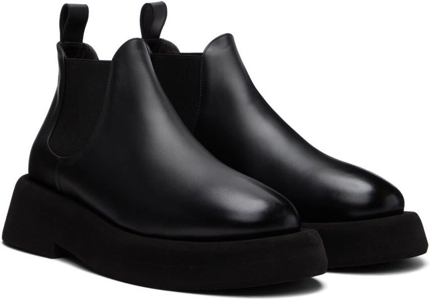 Marsèll Black Gomme Gommellone Chelsea Boots - Picture 2