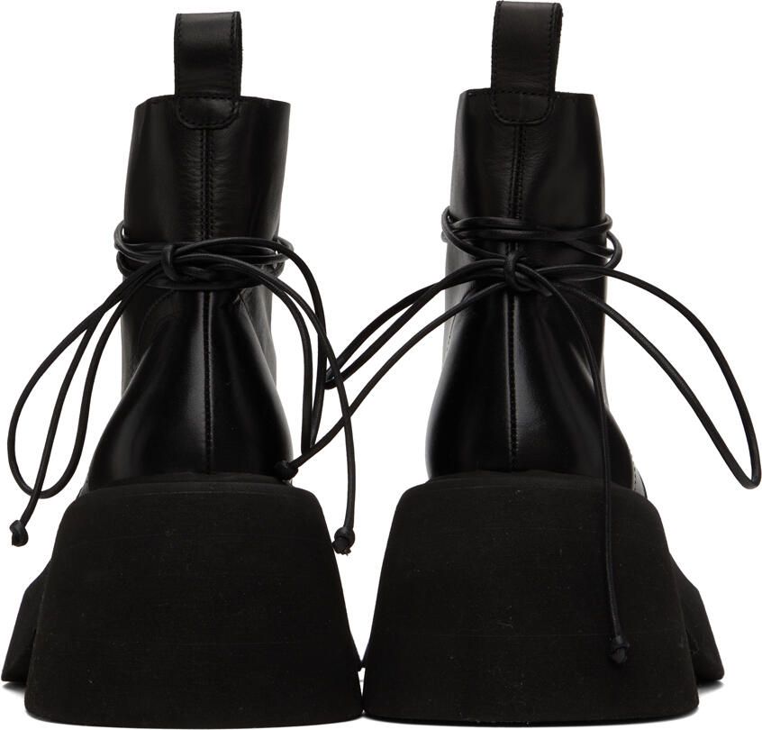 Marsèll Black Microne Ankle Boots