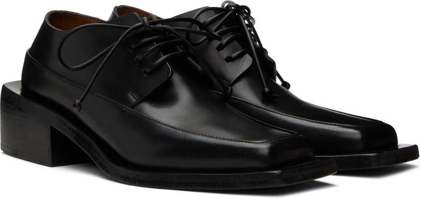 Marsèll Black Pannello Derbys - Picture 2