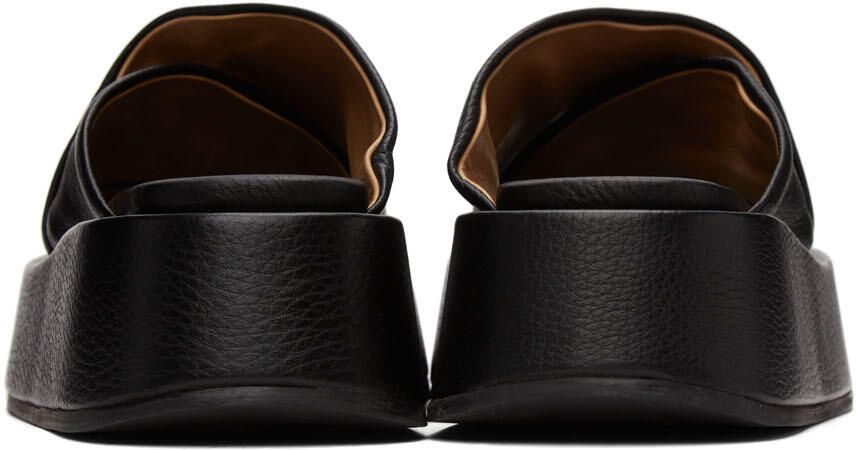 Marsèll Black Piattaforma Sandals