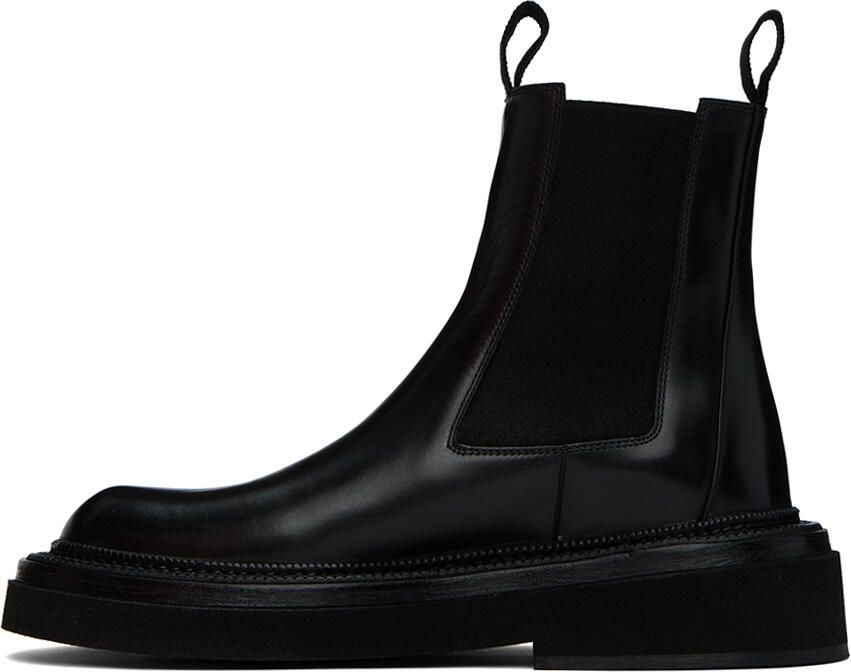 Marsèll Black Pollicione Chelsea Boots - Picture 3
