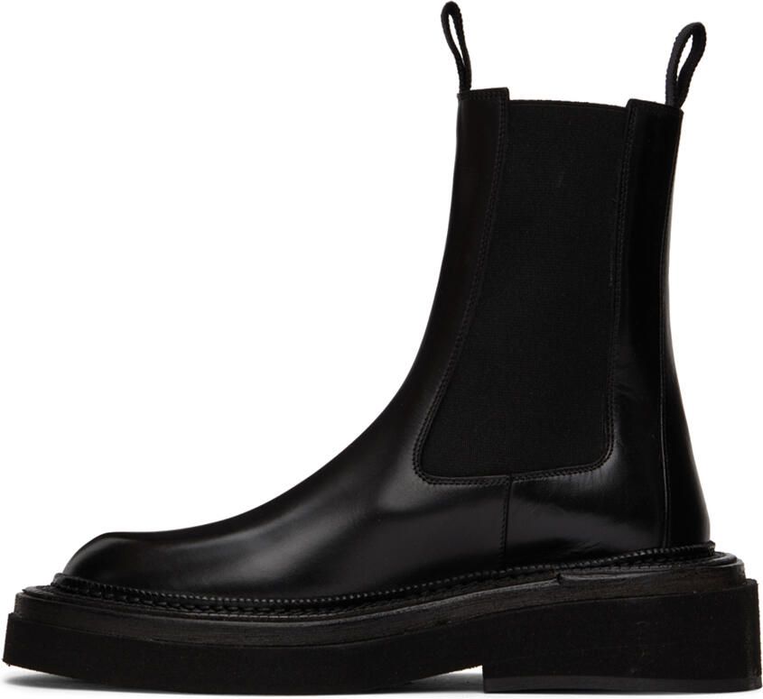 Marsèll Black Pollicione Chelsea Boots - Picture 3