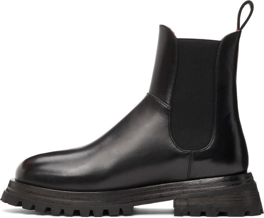 Marsèll Black Scalarmato Chelsea Boots - Picture 3