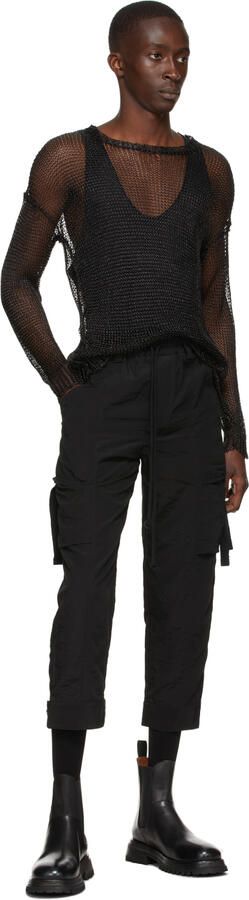 Marsèll Black Scalarmato Chelsea Boots - Picture 4