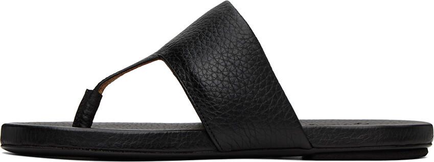 Marsèll Black Spanciata Flat Sandals - Picture 3