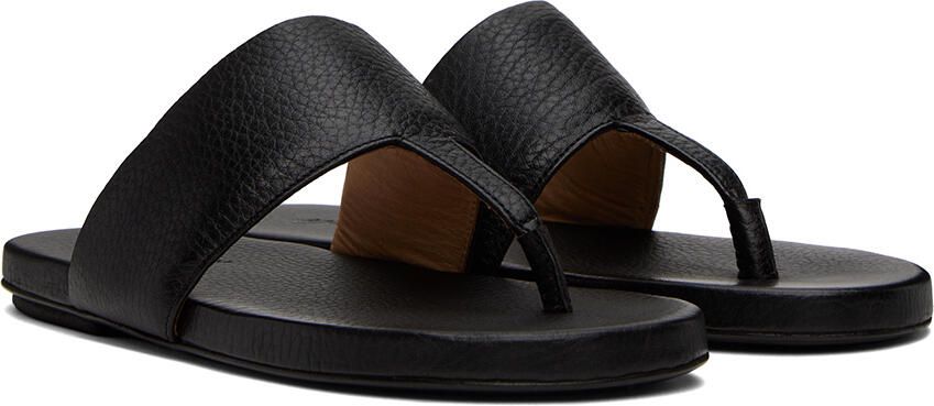 Marsèll Black Spanciata Flat Sandals - Picture 2