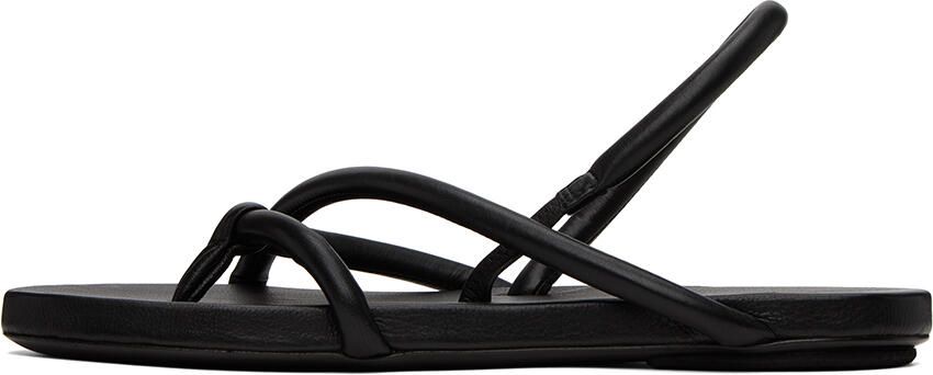 Marsèll Black Spanciata Flat Sandals - Picture 3