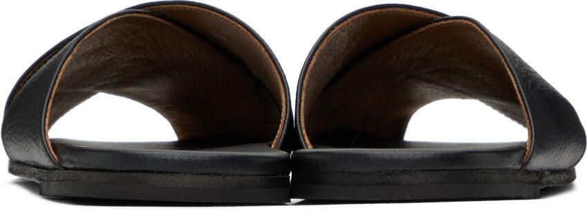 Marsèll Black Spatola Sandals