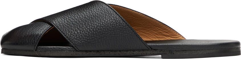 Marsèll Black Spatola Sandals - Picture 4