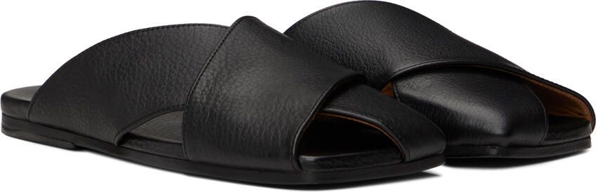 Marsèll Black Spatola Sandals - Picture 3