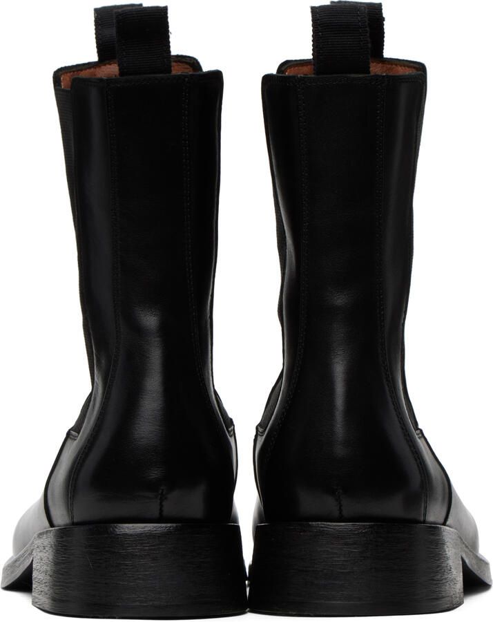 Marsèll Black Spatoletto Chelsea Boots