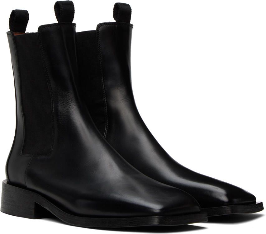 Marsèll Black Spatoletto Chelsea Boots - Picture 2