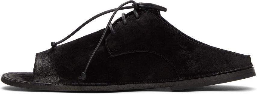 Marsèll Black Suede Sandalaccio Sandals - Picture 2