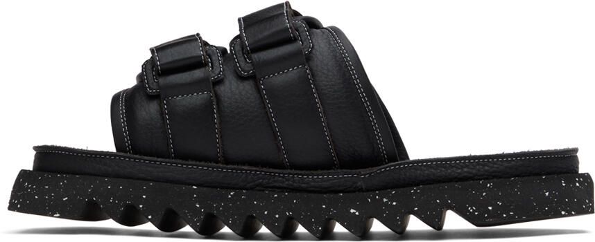 Marsèll Black Suicoke Edition Moto Sandals - Picture 3