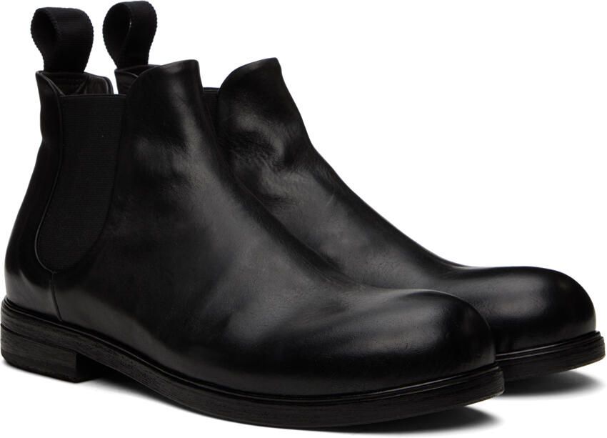 Marsèll Black Zucca Media Chelsea Boots - Picture 2