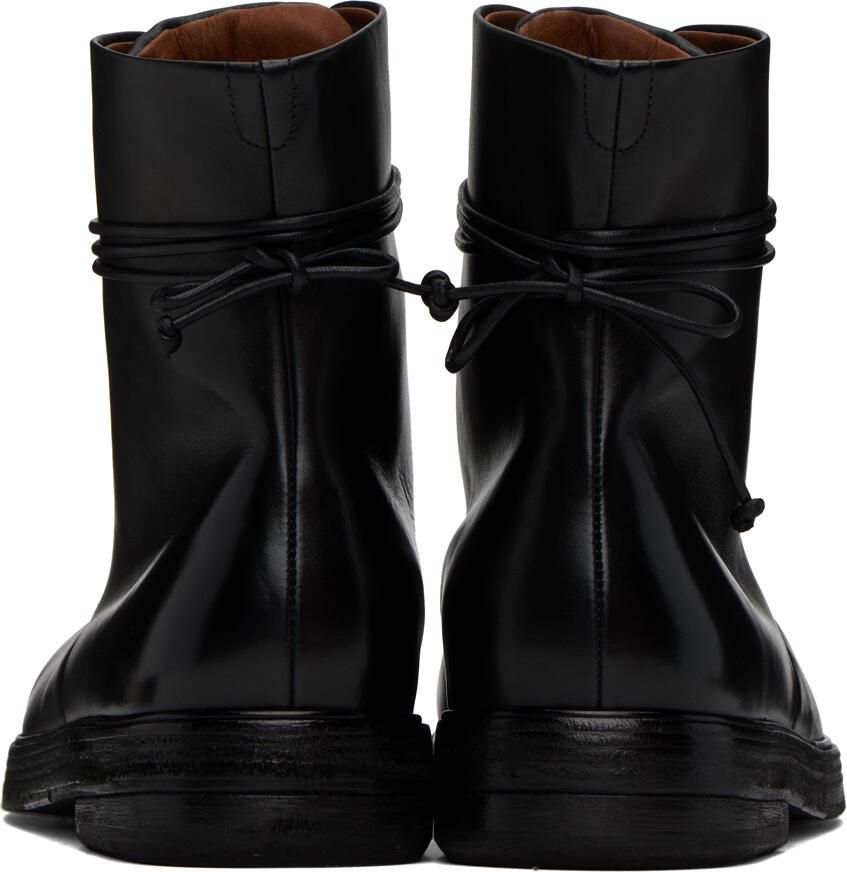 Marsèll Black Zucca Zeppa Lace-Up Boots