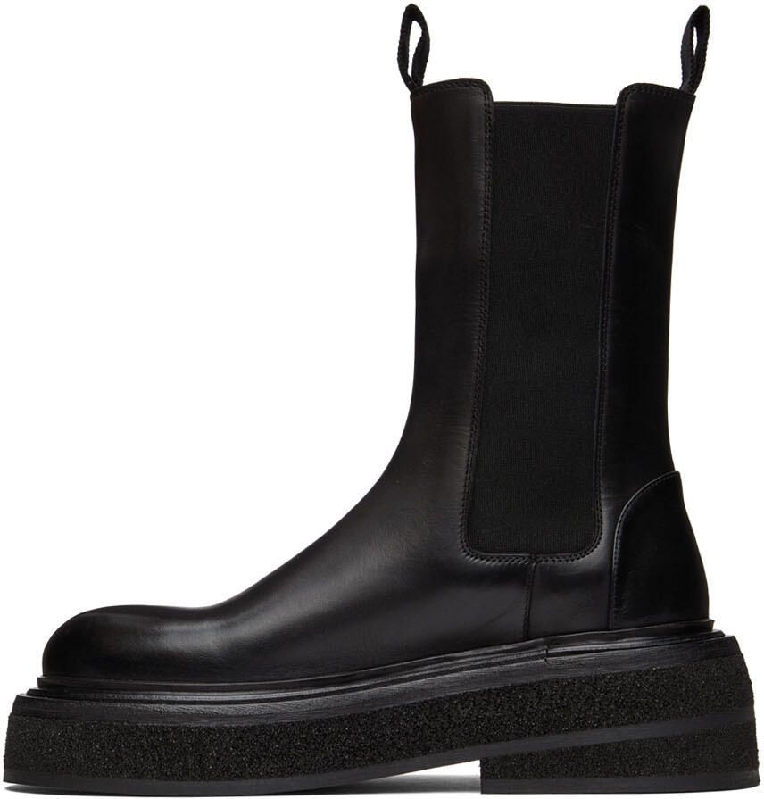 Marsèll Black Zuccone Ankle Boots