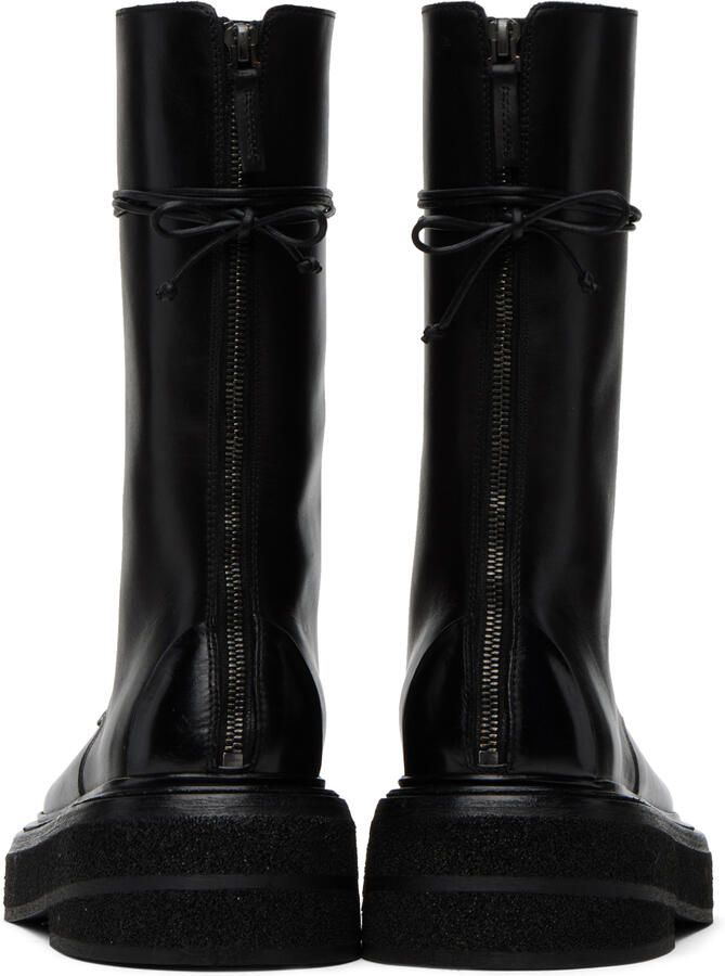 Marsèll Black Zuccone Boots - Picture 4
