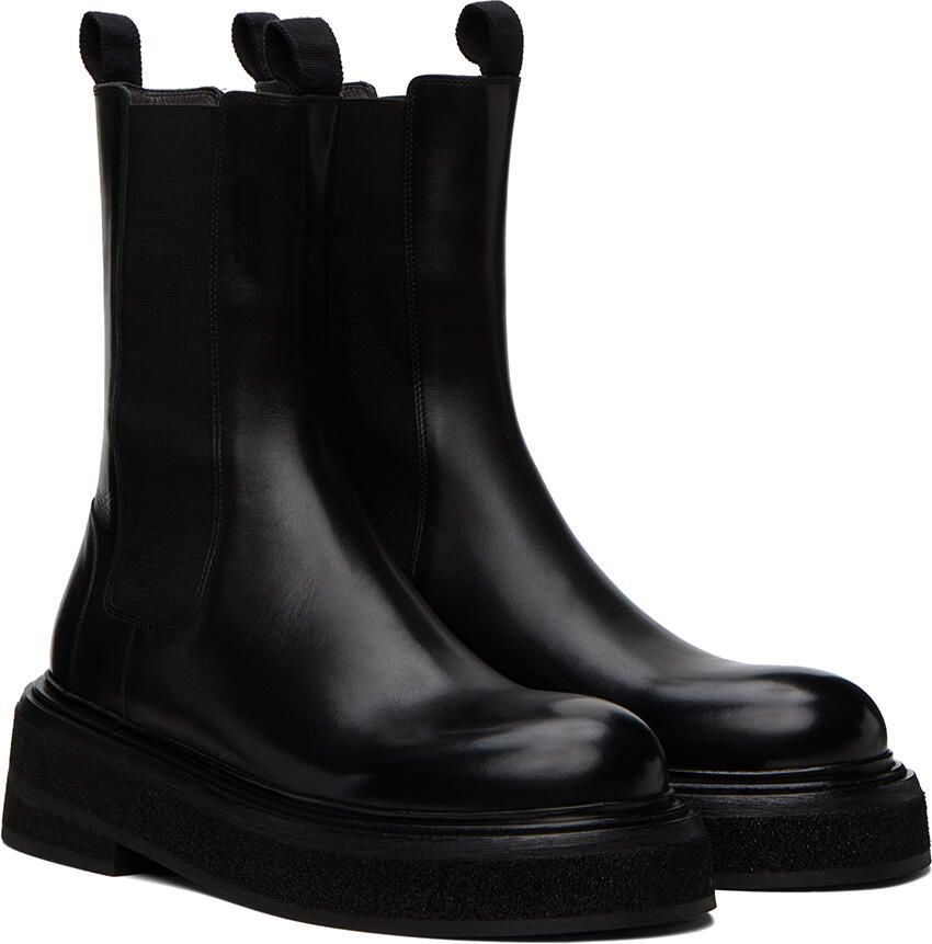 Marsèll Black Zuccone Chelsea Boots - Picture 3