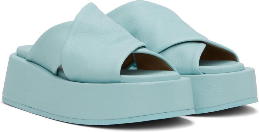 Marsèll Blue Piattaforma Sandals - Picture 2