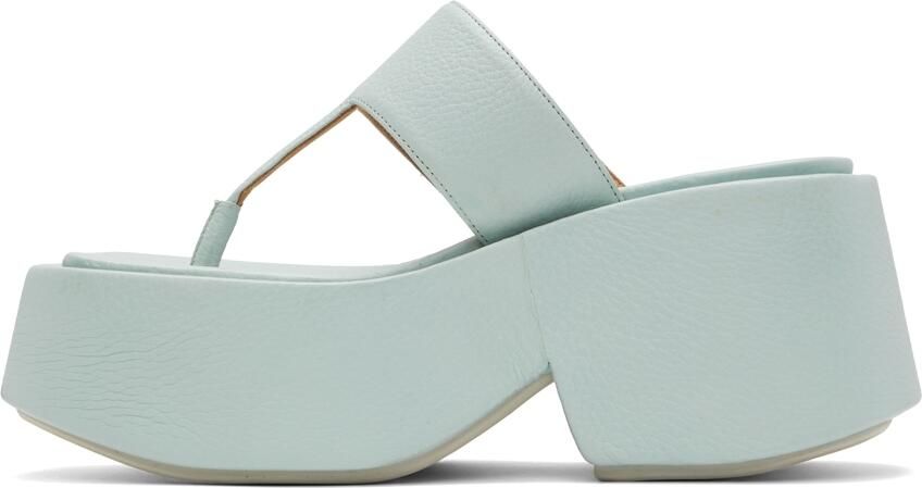Marsèll Blue Zeppo Sandals - Picture 3