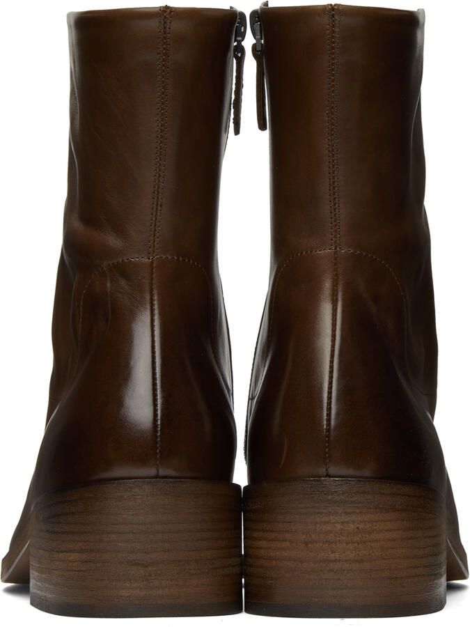 Marsèll Brown Cassello Boots - Picture 3
