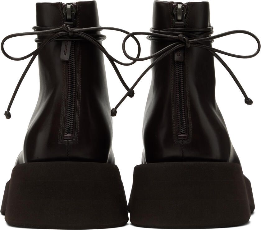 Marsèll Brown Gomme Gommelone Lace-Up Boots