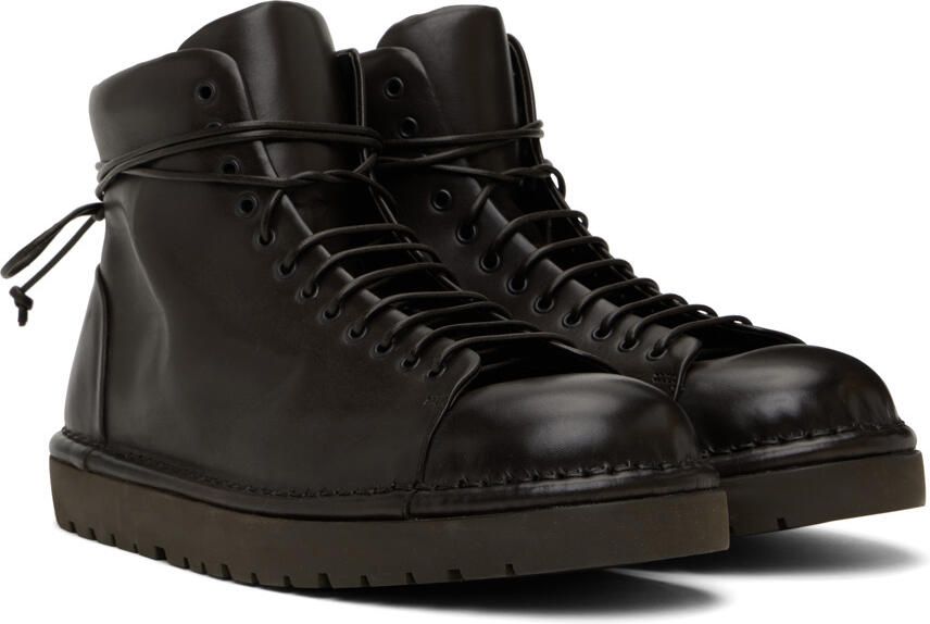 Marsèll Brown Gomme Pallottola Lace-Up Boots - Picture 2