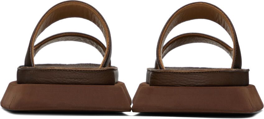 Marsèll Brown Intagliato Sandals